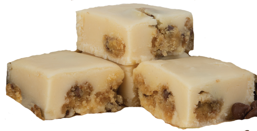 Chocolate Chip Cookie Dough Fudge - 6lb Bulk Fudge Loaf - Country Fresh Food & Confections