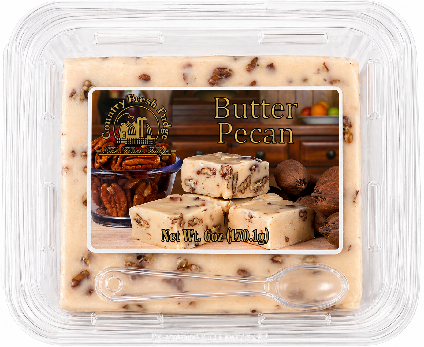 Butter Pecan Fudge (Trays)