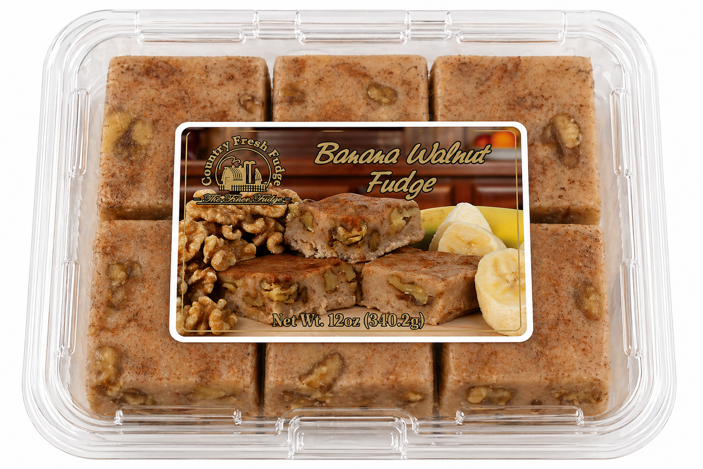 Banana Walnut Fudge (Trays)
