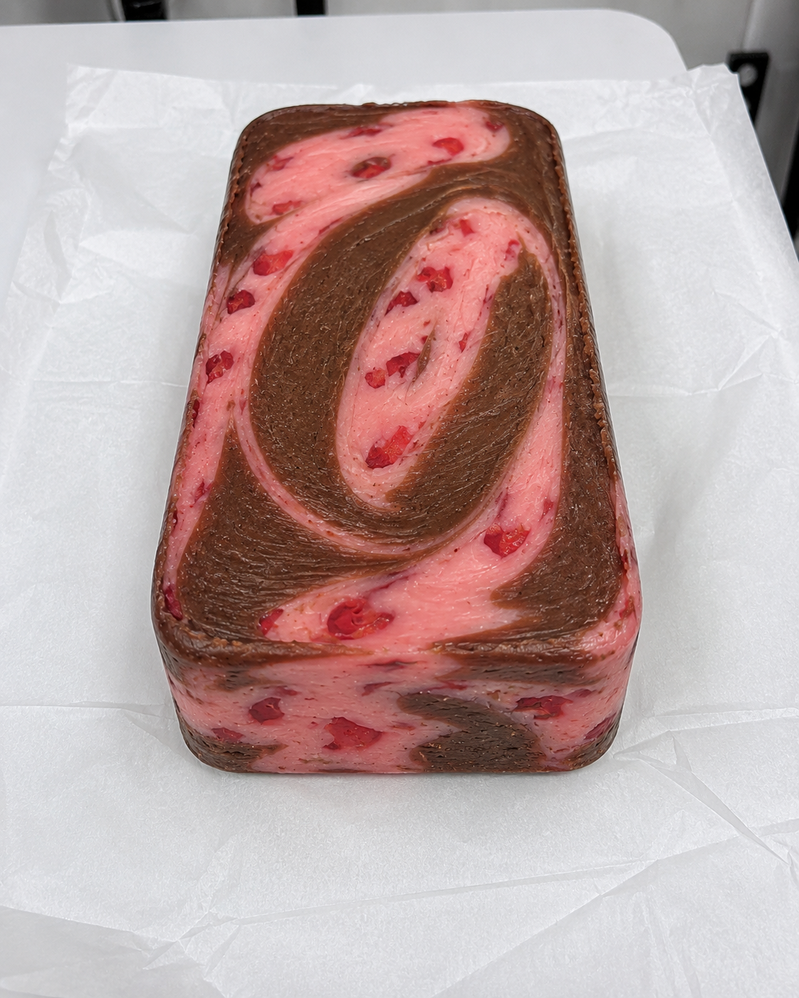 Chocolate Covered Cherries Fudge - 6lb Bulk Fudge Loaf