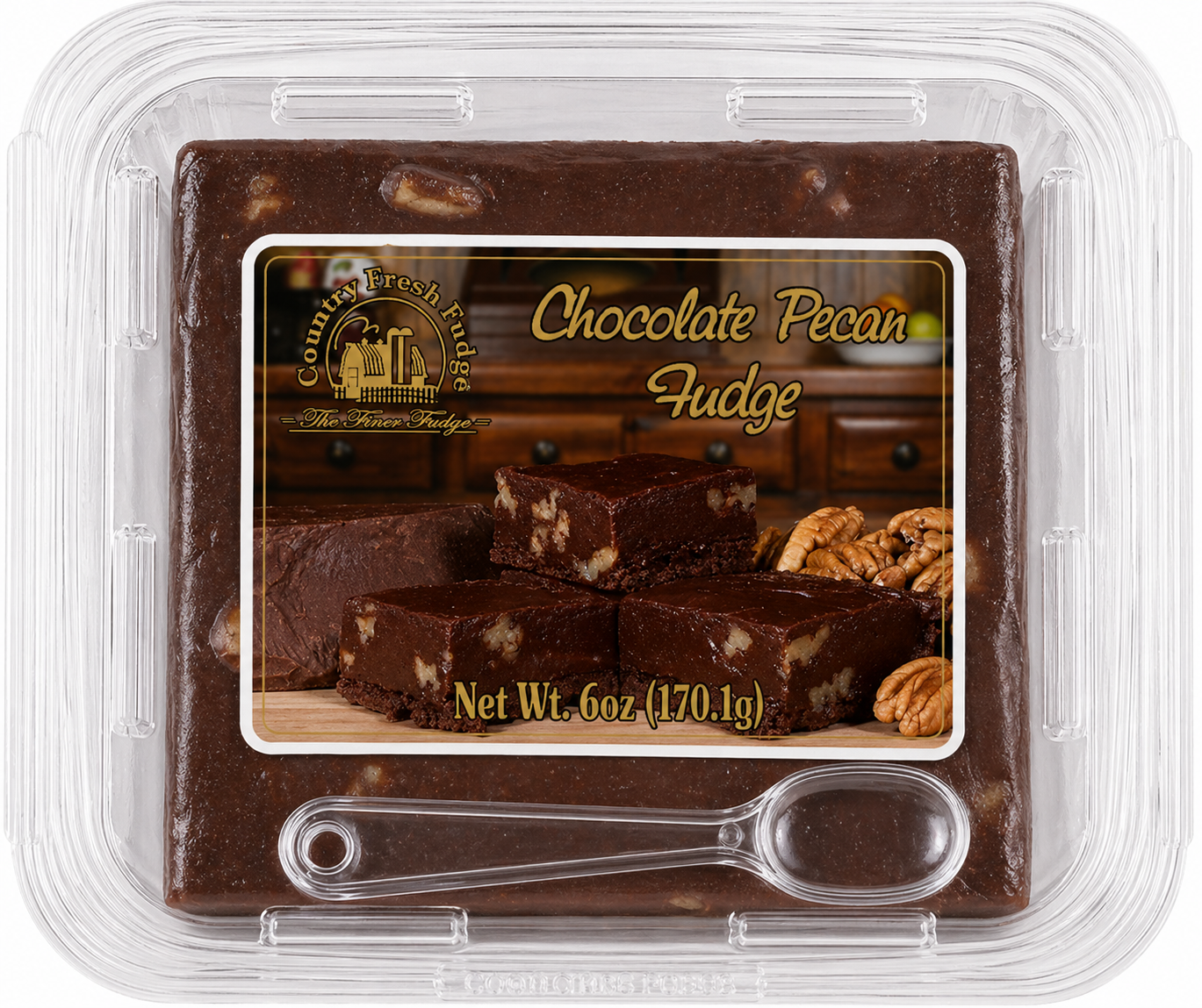 Chocolate Pecan Fudge (Trays)