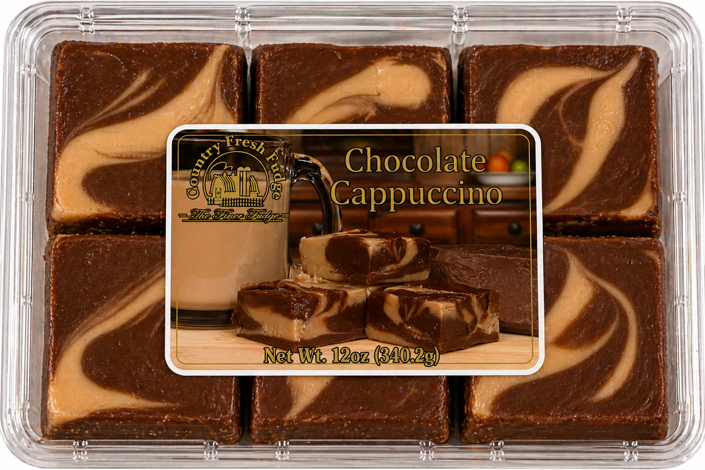 Chocolate Cappuccino Fudge (Trays)