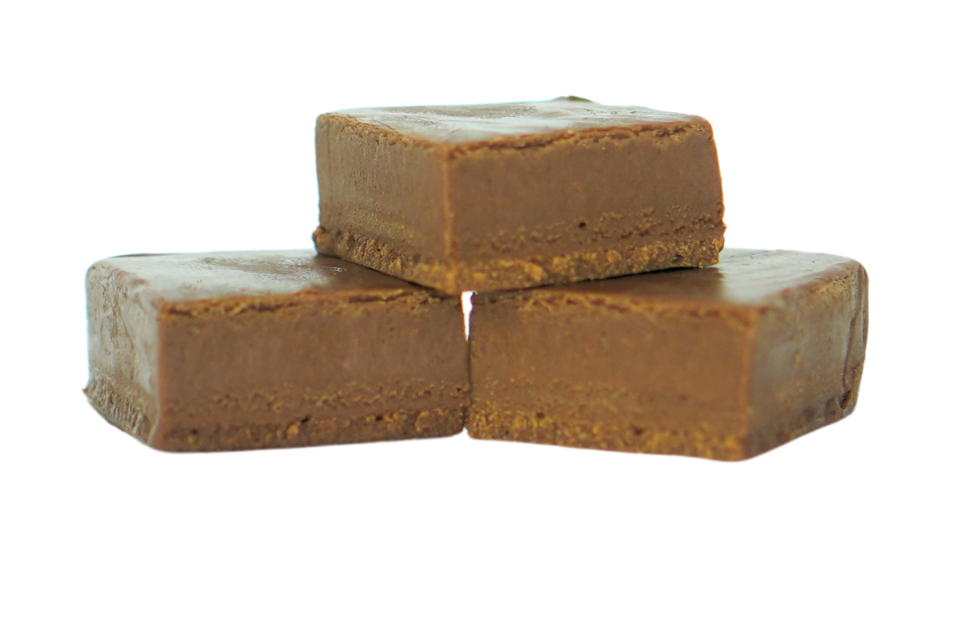 Sugar-Free Old Fashioned Dark Chocolate Fudge (40) 2oz Pre-Cut Pieces - 5lb Total Weight - Country Fresh Food & Confections