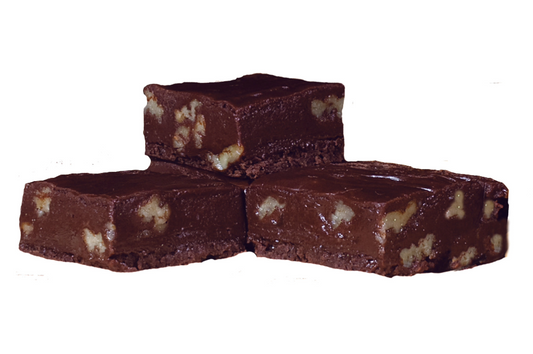 Milk Chocolate Pecan Fudge (Clamshells) - Country Fresh Food & Confections