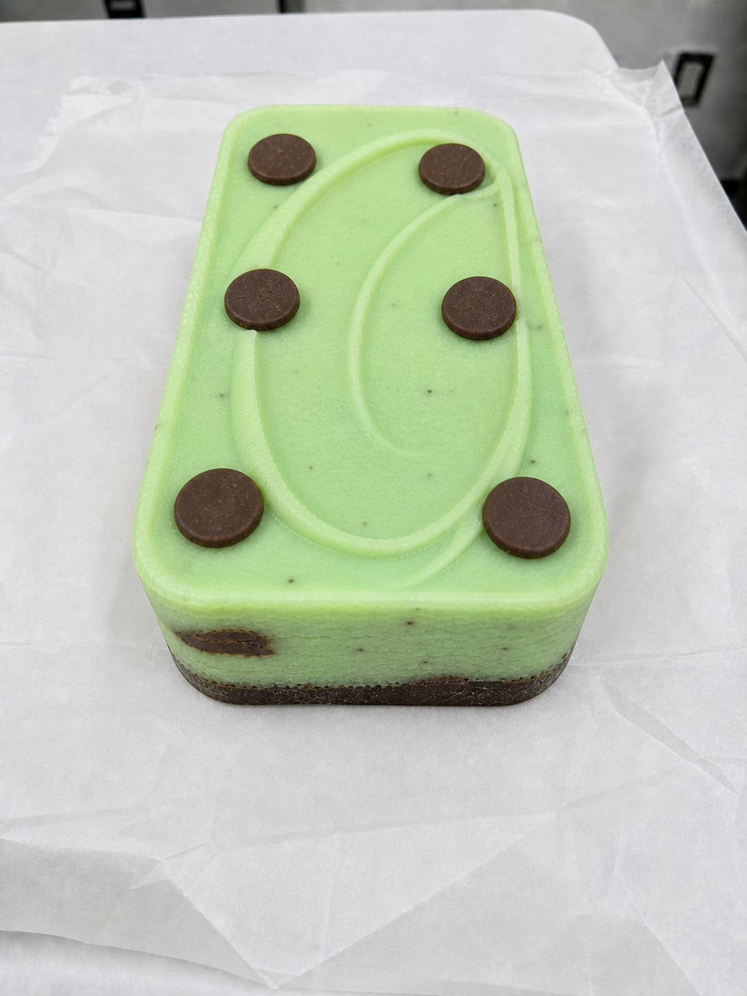 Mint Chocolate Chip Fudge - 6lb Bulk Fudge Loaf