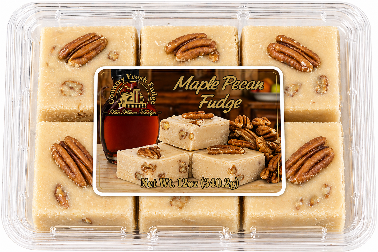 Maple Pecan Fudge (Trays)
