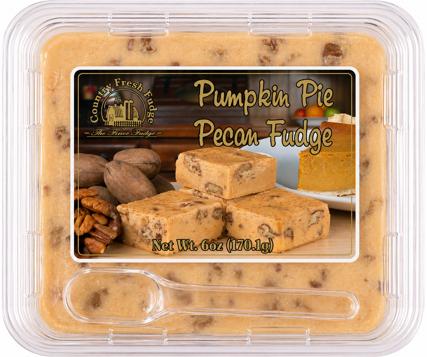 Pumpkin Pie Pecan Fudge (Trays)