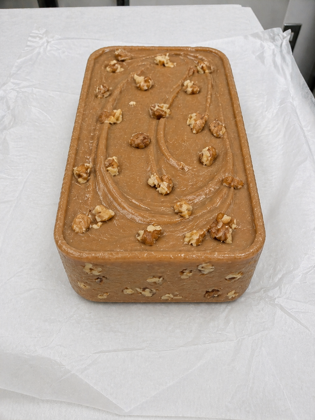 Penuche Walnut Fudge - 6lb Bulk Fudge Loaf