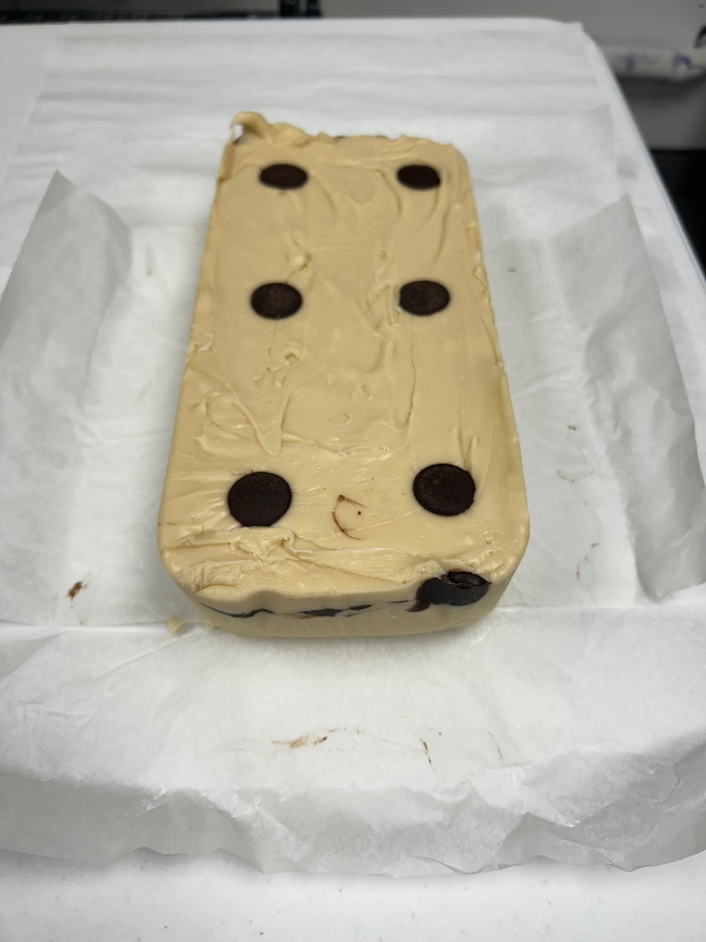 Vanilla Chocolate Chip Fudge - 6lb Bulk Fudge Loaf