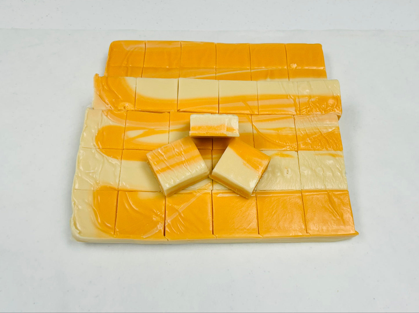 Sugar-Free Oranges N' Cream Fudge (40) 2oz Pre-Cut Pieces - 5lb Total Weight