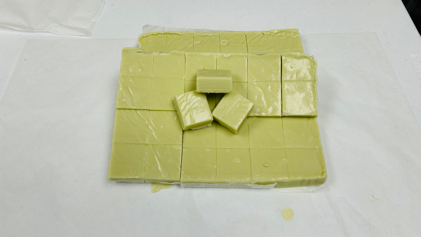 Spirit Legends Margarita Fudge (Non-Alcoholic) - (48) 2oz Pre-Cut Pieces - 6lb Total Weight