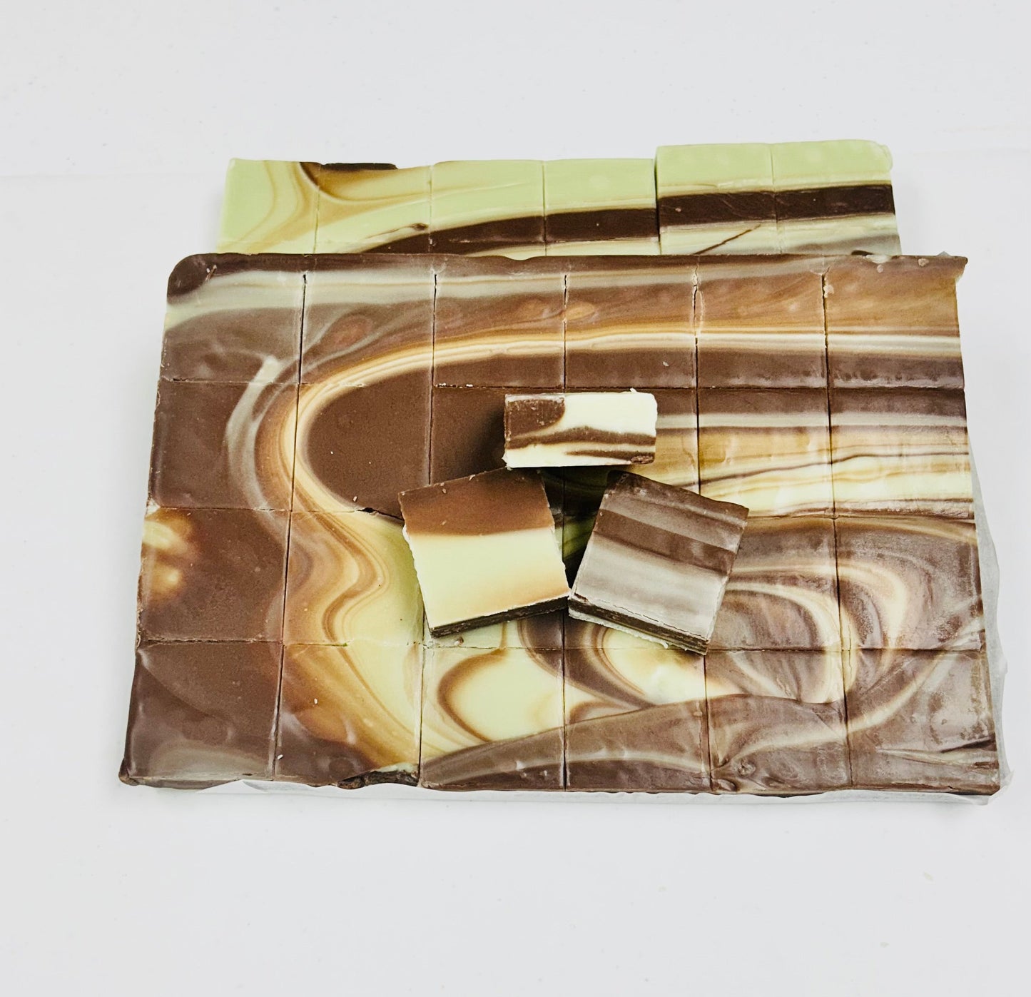 Sugar-Free Chocolate Mint Fudge (40) 2oz Pre-Cut Pieces - 5lb Total Weight