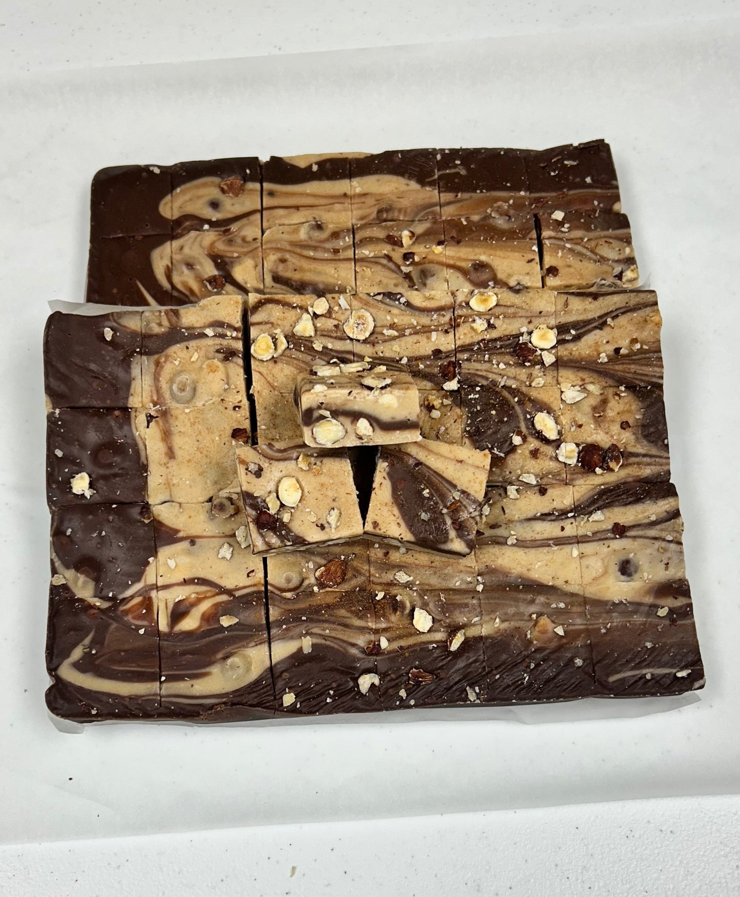 Chocolate Snickerdooz Fudge - (48) 2oz Pre-Cut Pieces - 6lb Total Weight