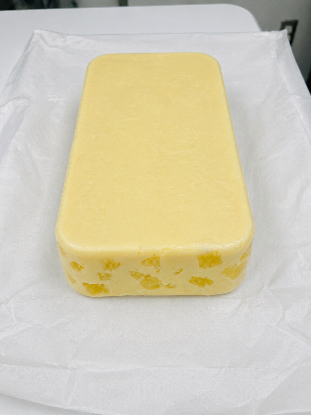 Spirit Legends Caribbean Pineapple Rum Fudge (Non-Alcoholic) - 6lb Bulk Fudge Loaf