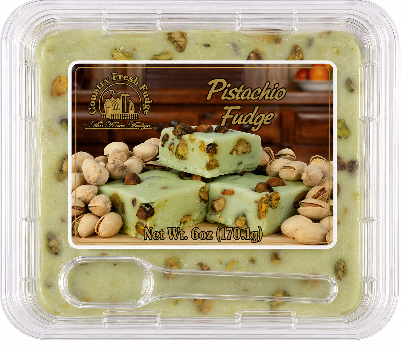 Pistachio Nut Fudge (Trays)