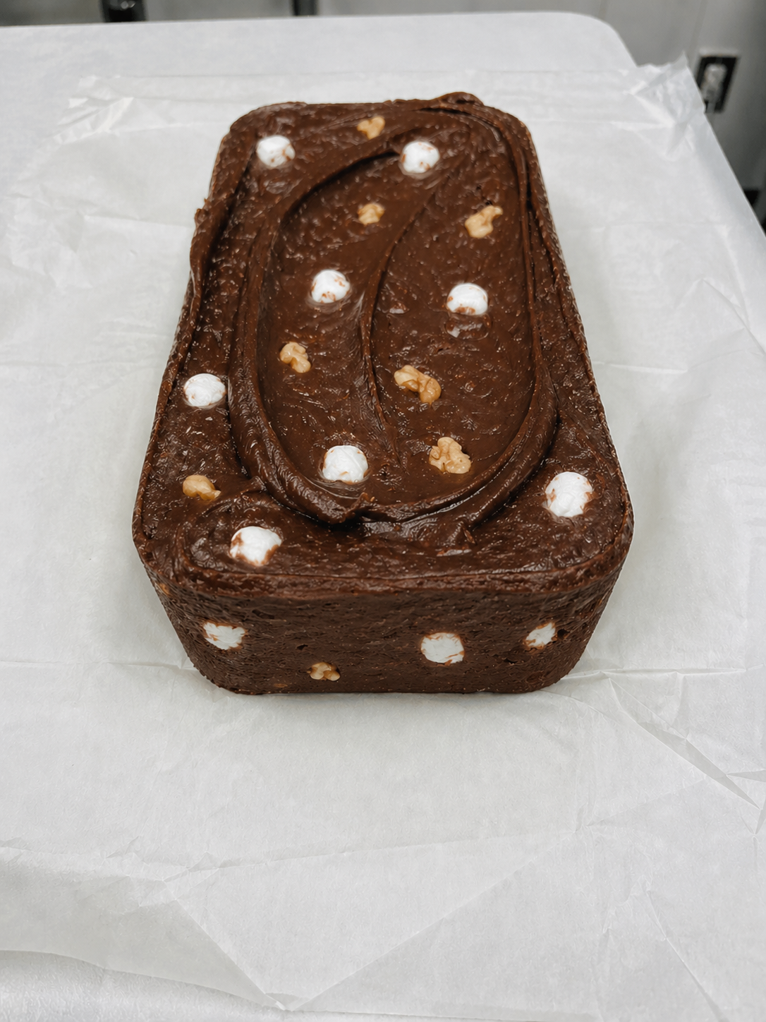 Rocky Road Fudge - 6lb Bulk Fudge Loaf