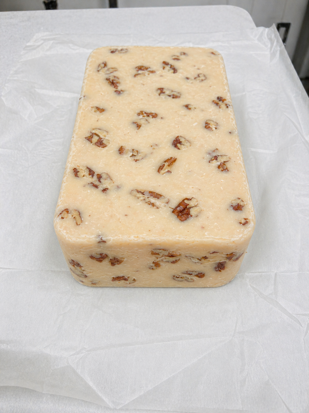 Sugar-Free Butter Pecan Fudge - 5lb Bulk Fudge Loaf