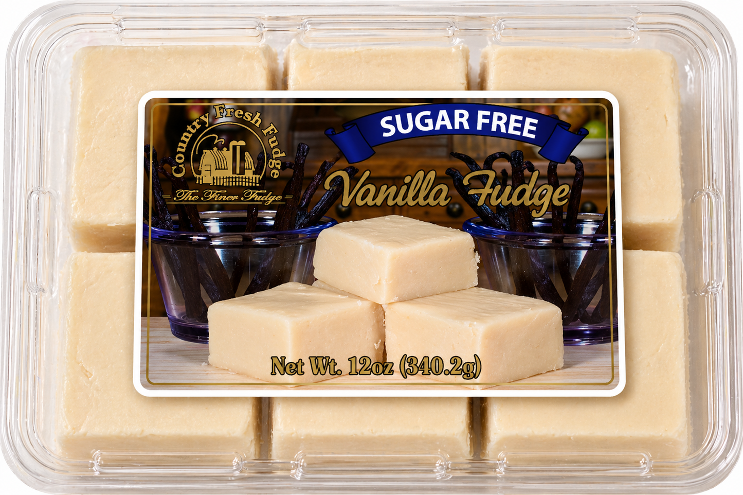 Sugar-Free Vanilla Fudge (Trays)
