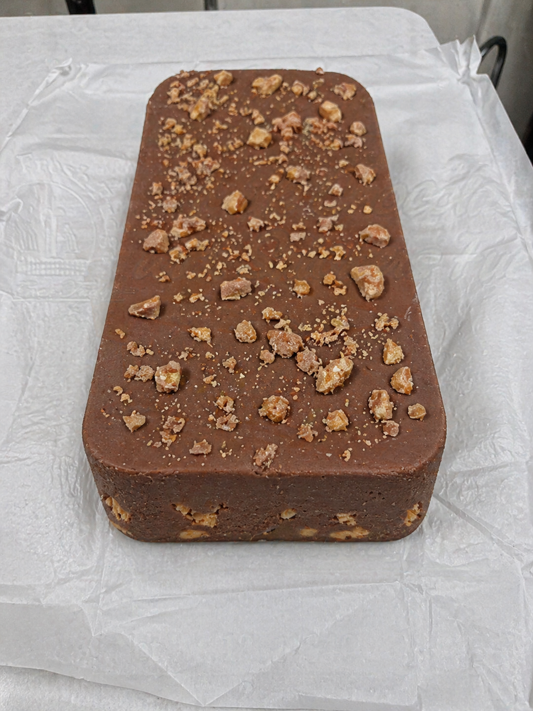 Milk Chocolate Snickster with Snickers - 6lb Bulk Fudge Loaf
