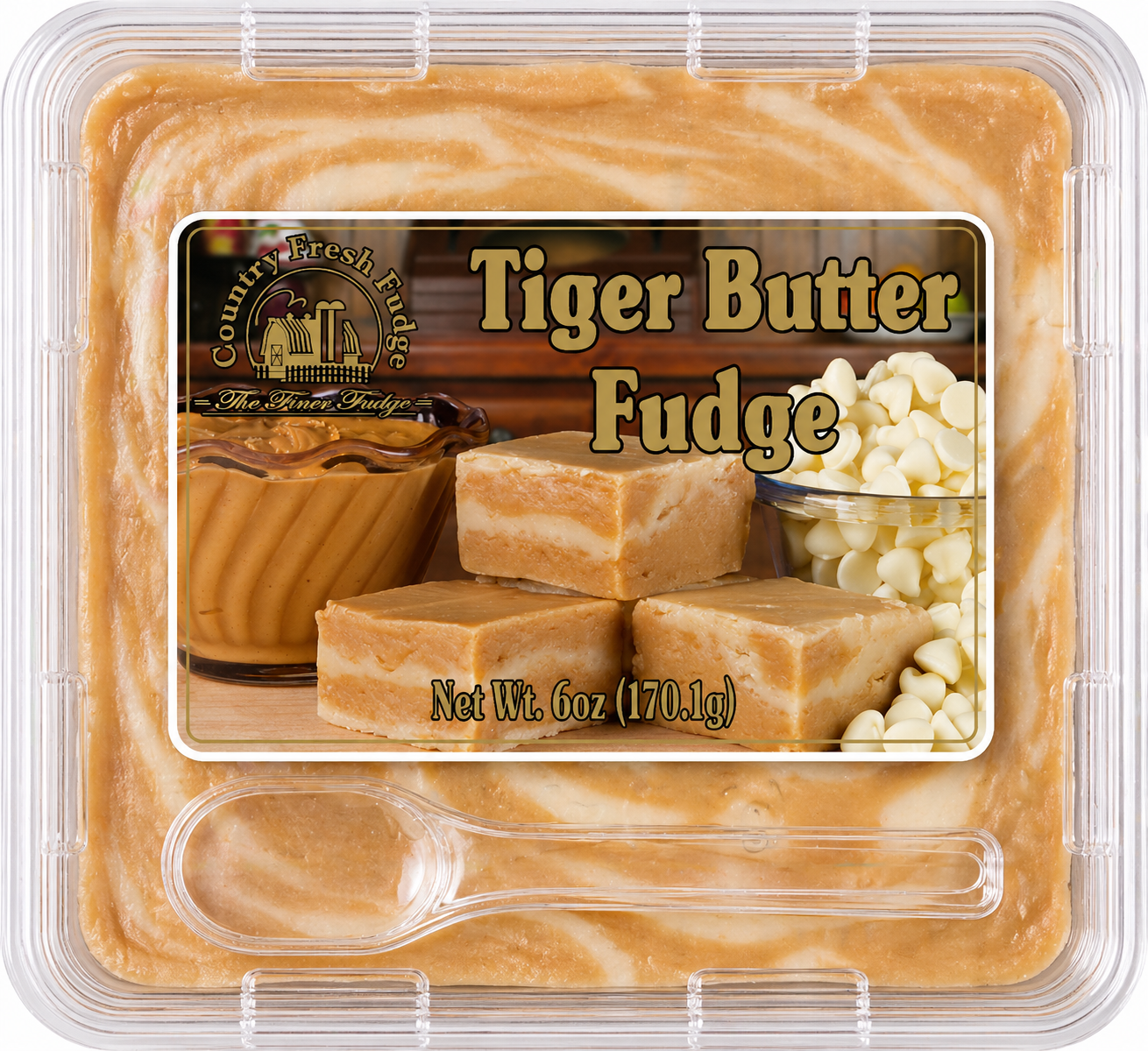 Tiger Butter Fudge (Trays)