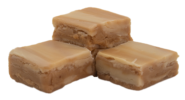 Tiger Butter Fudge - (48) 2oz Pre-Cut Pieces - 6lb Total Weight