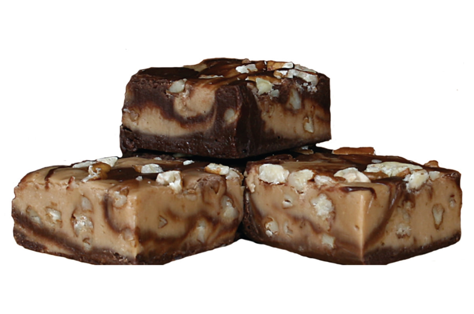 Turtle Pecan Fudge (Clamshells) - Country Fresh Food & Confections