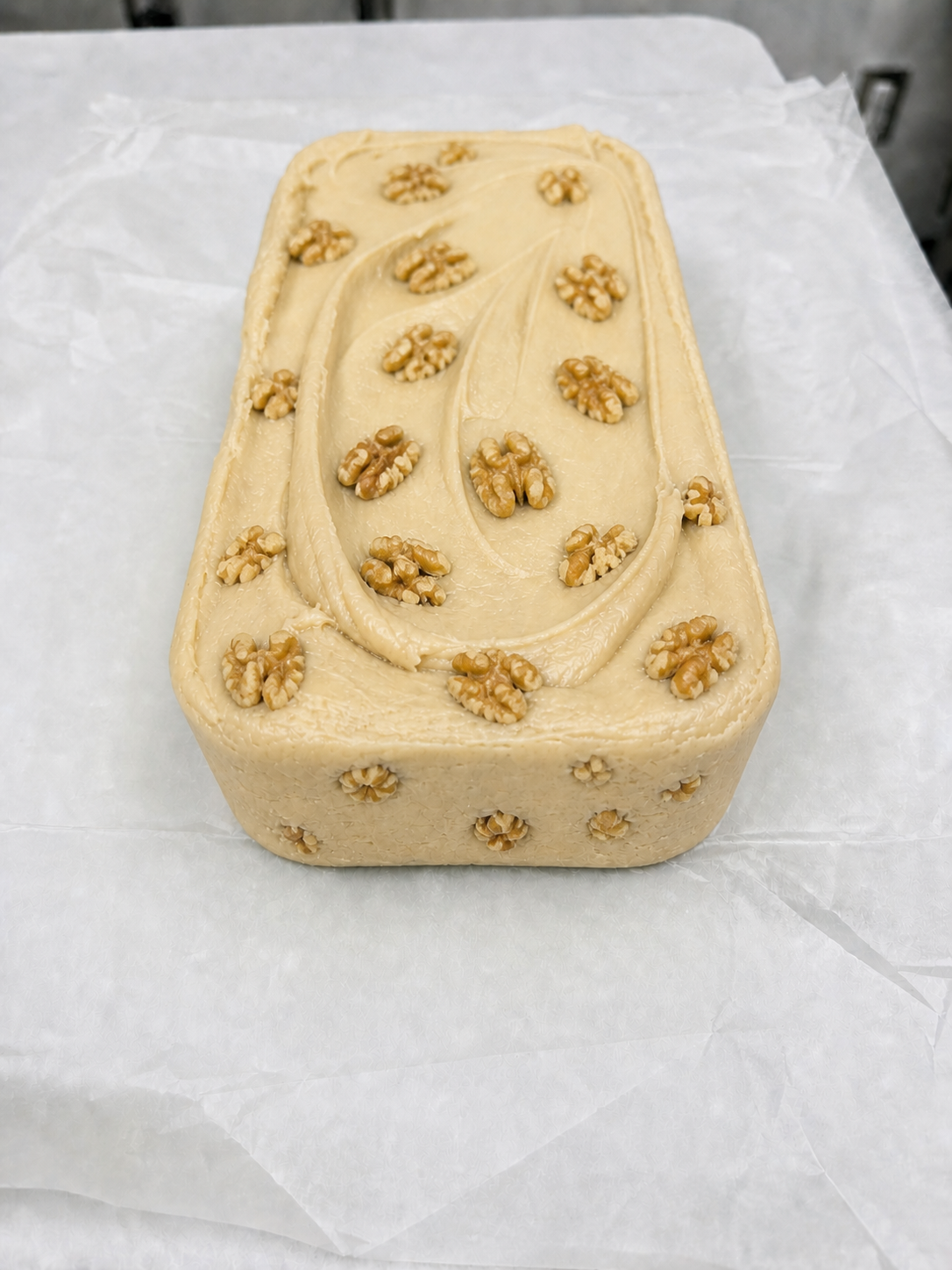 Vanilla Walnut Fudge - 6lb Bulk Fudge Loaf