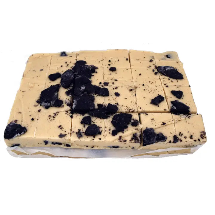 Cookie Breakup Fudge With Oreo's - (48) 2oz Pre-Cut Pieces - 6lb Total Weight