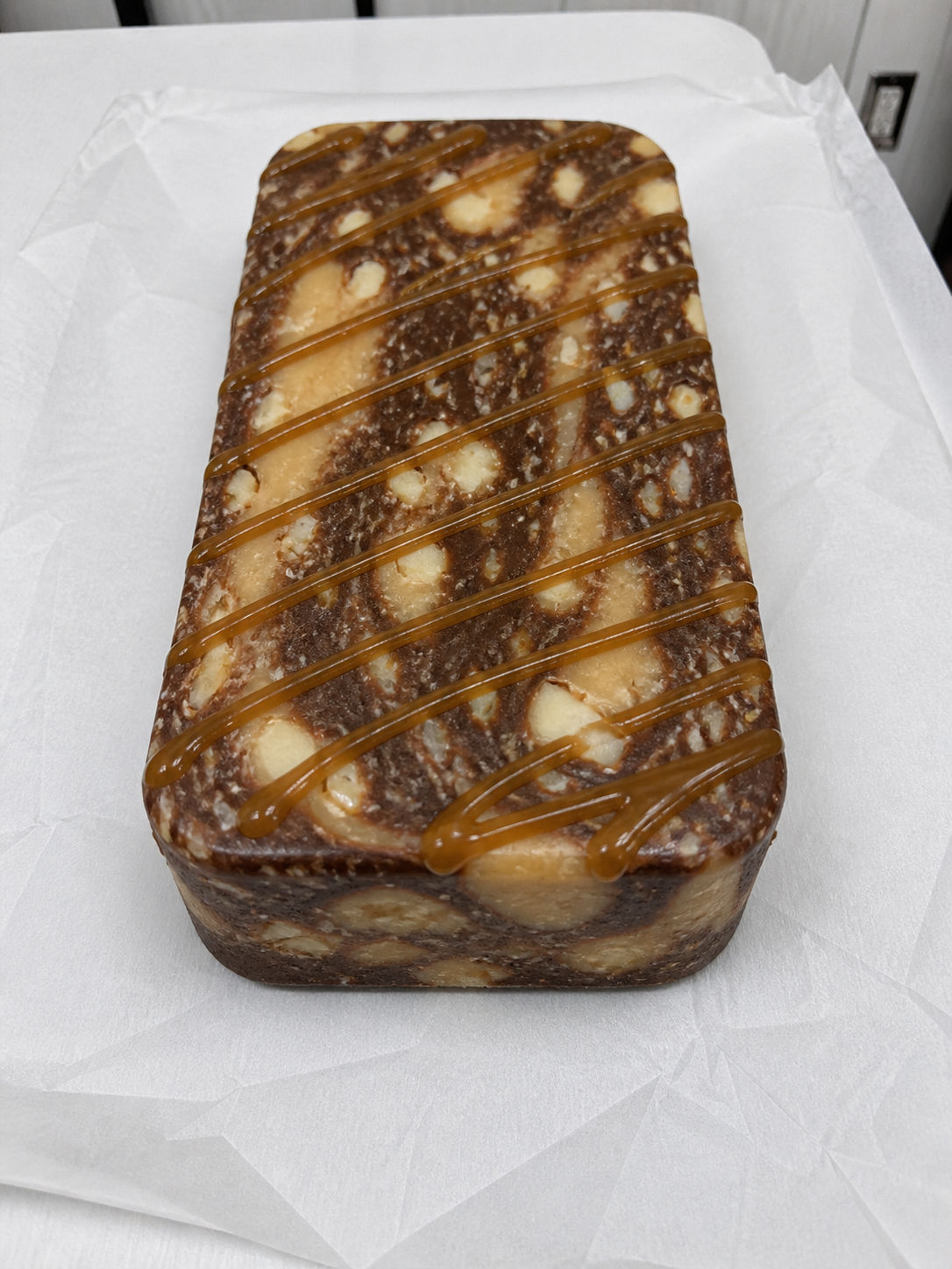 Turtle Pecan Fudge - 6lb Bulk Fudge Loaf