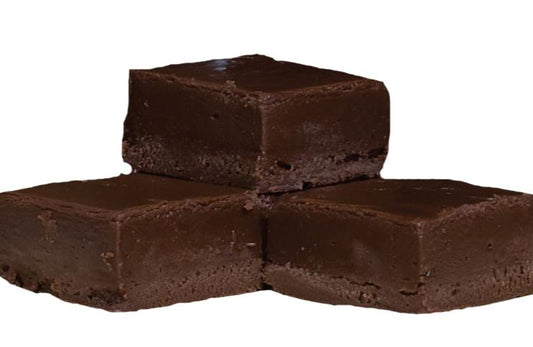 Sugar-Free French Silk Fudge (40) 2oz Pre-Cut Pieces - 5lb Total Weight - Country Fresh Food & Confections