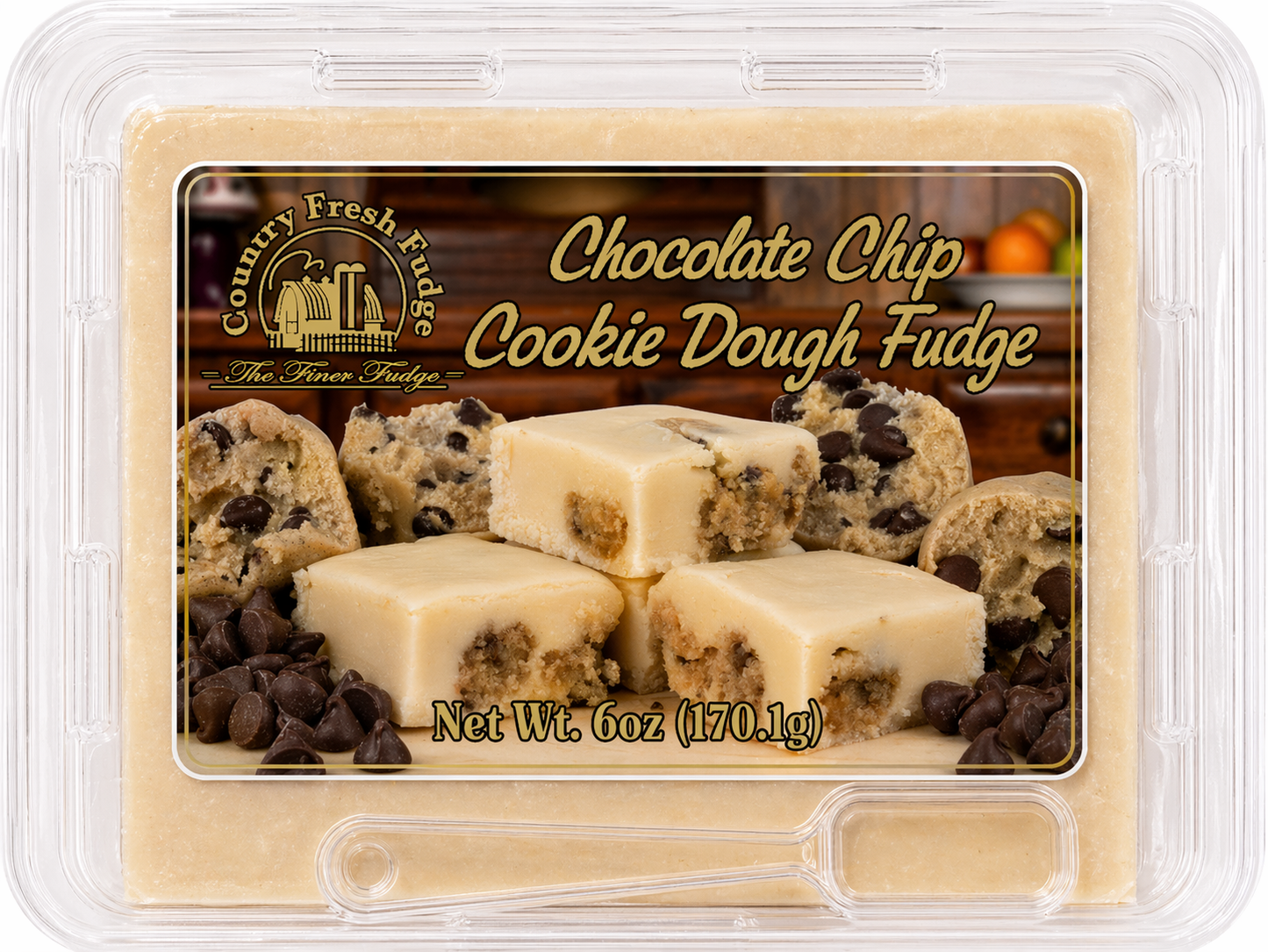 Chocolate Chip Cookie Dough Fudge (Trays)