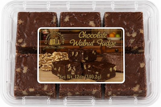 Chocolate Walnut Fudge (Trays)