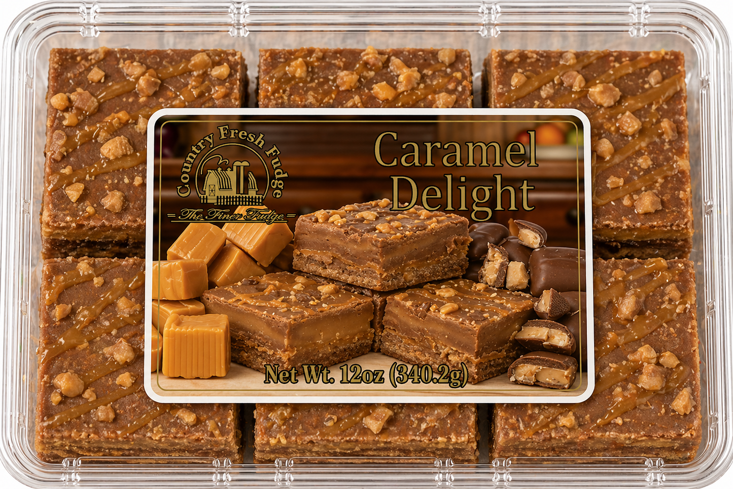 Caramel Delight Fudge (Trays)