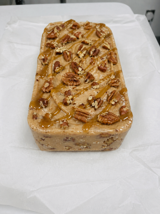 Caramel Pecan Fudge - 6lb Bulk Fudge Loaf