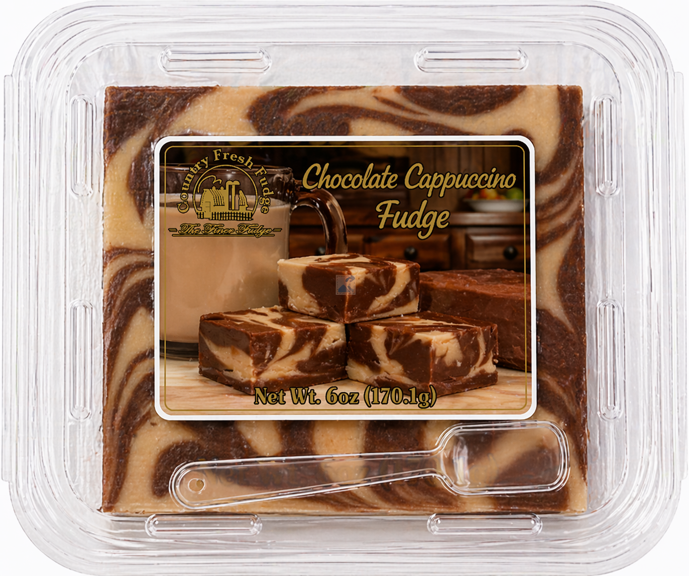 Chocolate Cappuccino Fudge (Trays)
