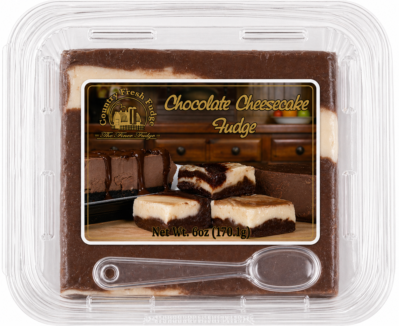 Chocolate Cheesecake Fudge (Trays)