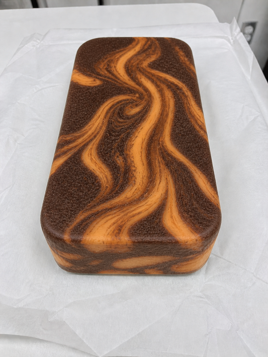 Chocolate Orange Swirl Fudge - 6lb Bulk Fudge Loaf