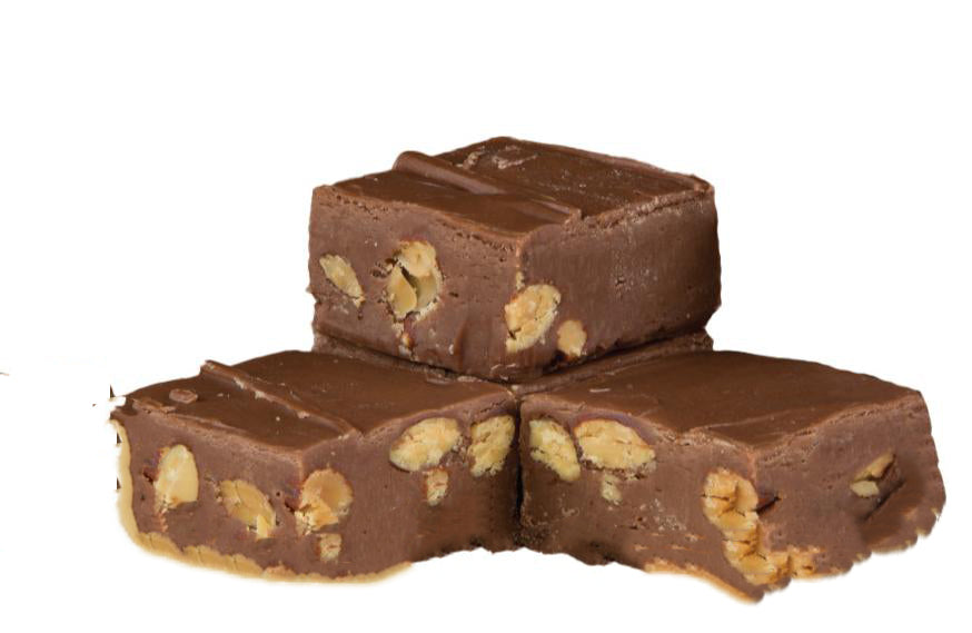 Chocolate Roasted Almond Fudge - 6lb Bulk Fudge Loaf