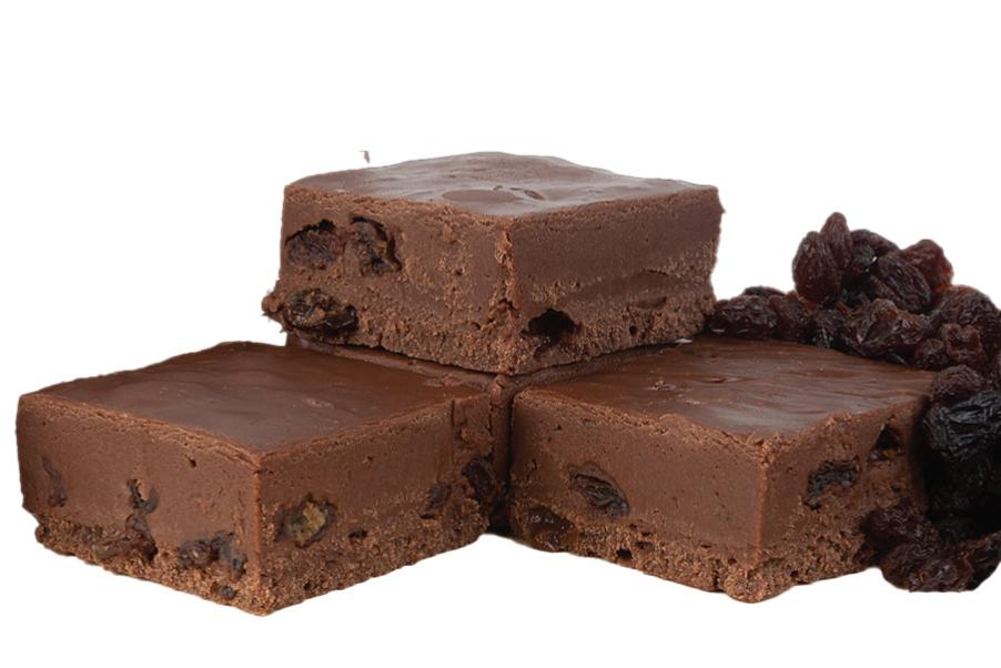 Spirit Legends Chocolate Rum Raisin Fudge (Non-Alcoholic) ... - Country Fresh Food & Confections