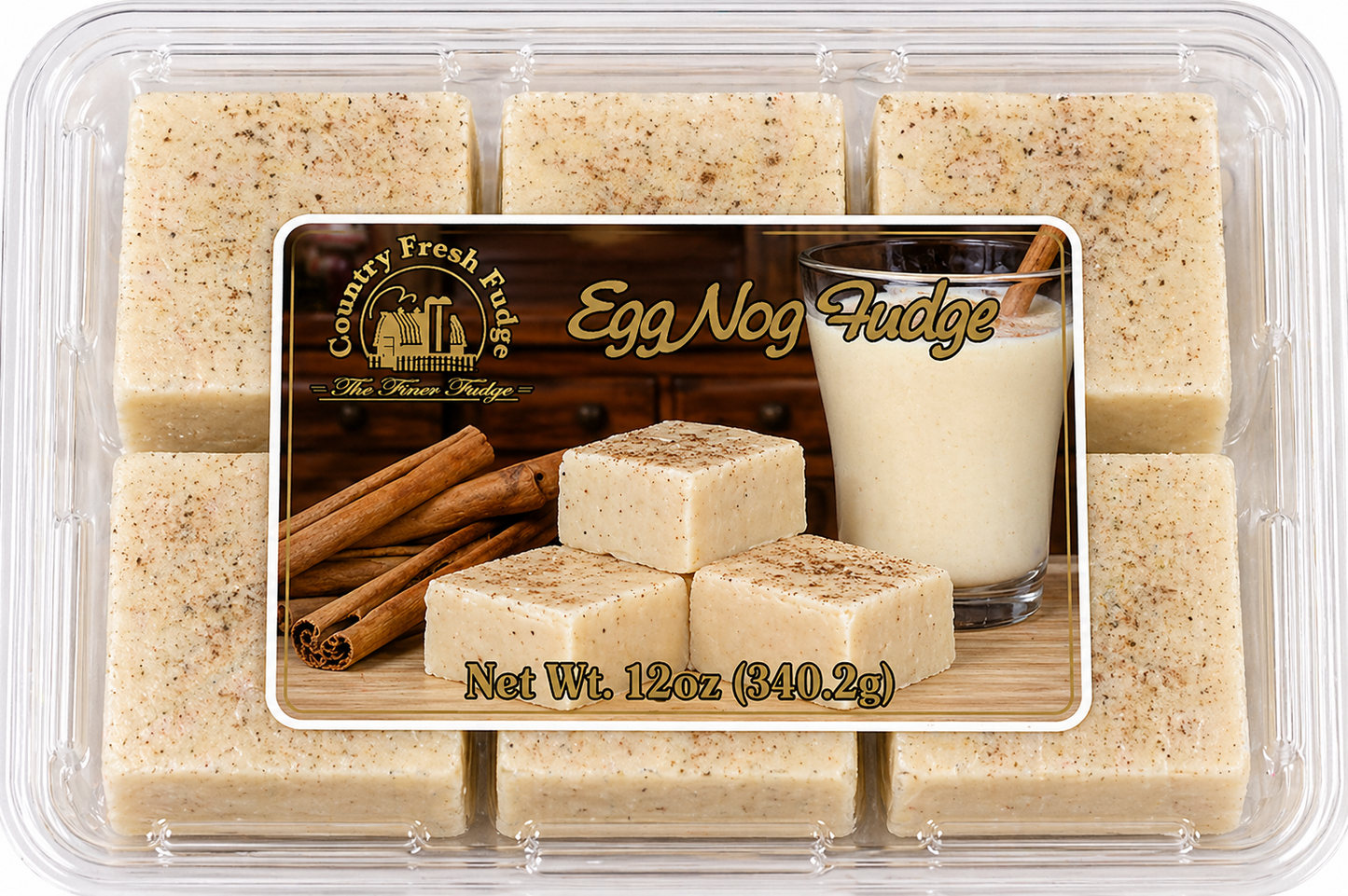 Egg Nog Fudge (Trays)