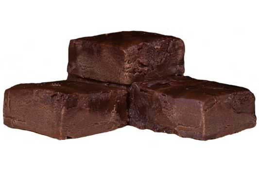 French Silk Fudge - (48) 2oz Pre-Cut Pieces - 6lb Total Weight - Country Fresh Food & Confections