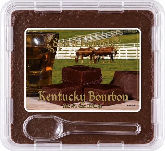 Spirit Legends Kentucky Bourbon Fudge (Non-Alcoholic)  (Trays)