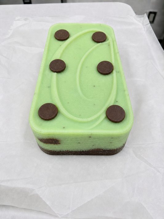 Mint Chocolate Chip Fudge - 6lb Bulk Fudge Loaf