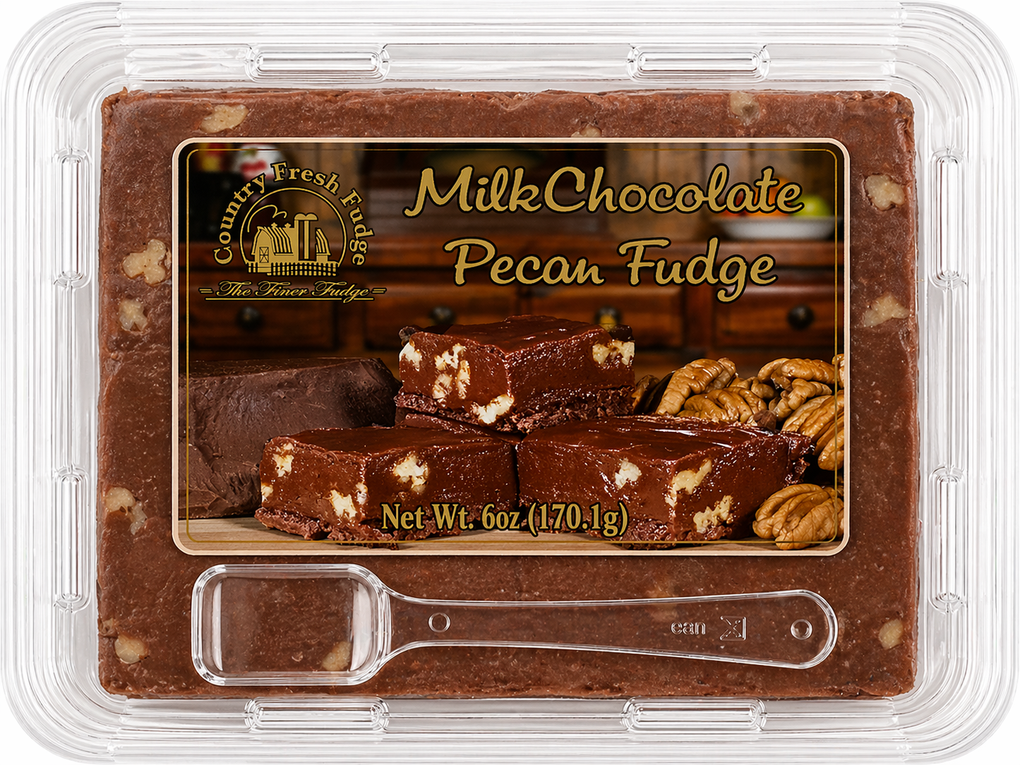 Milk Chocolate Pecan Fudge  (Trays)