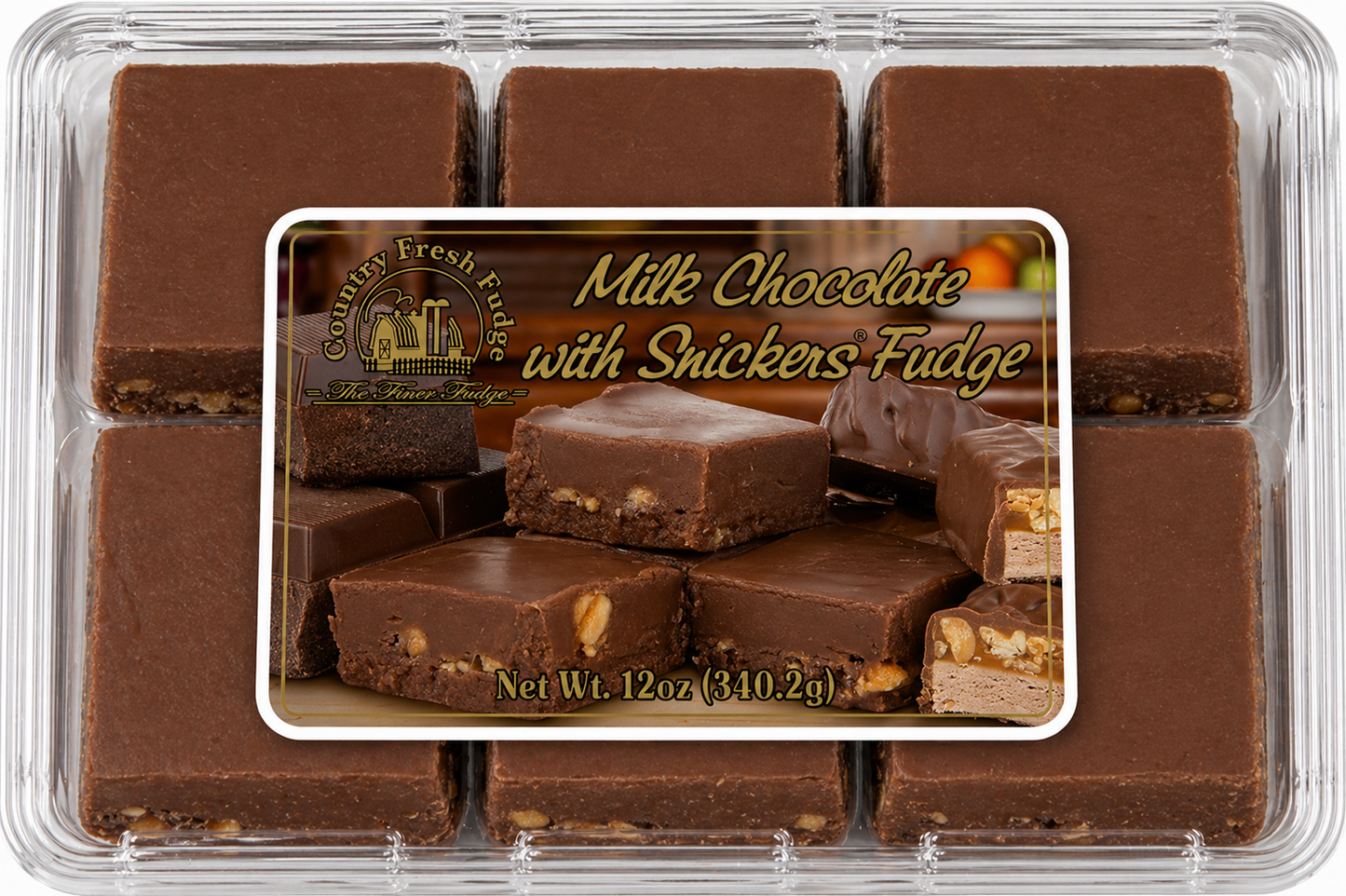 Milk Chocolate Snickster with Snickers (Trays)