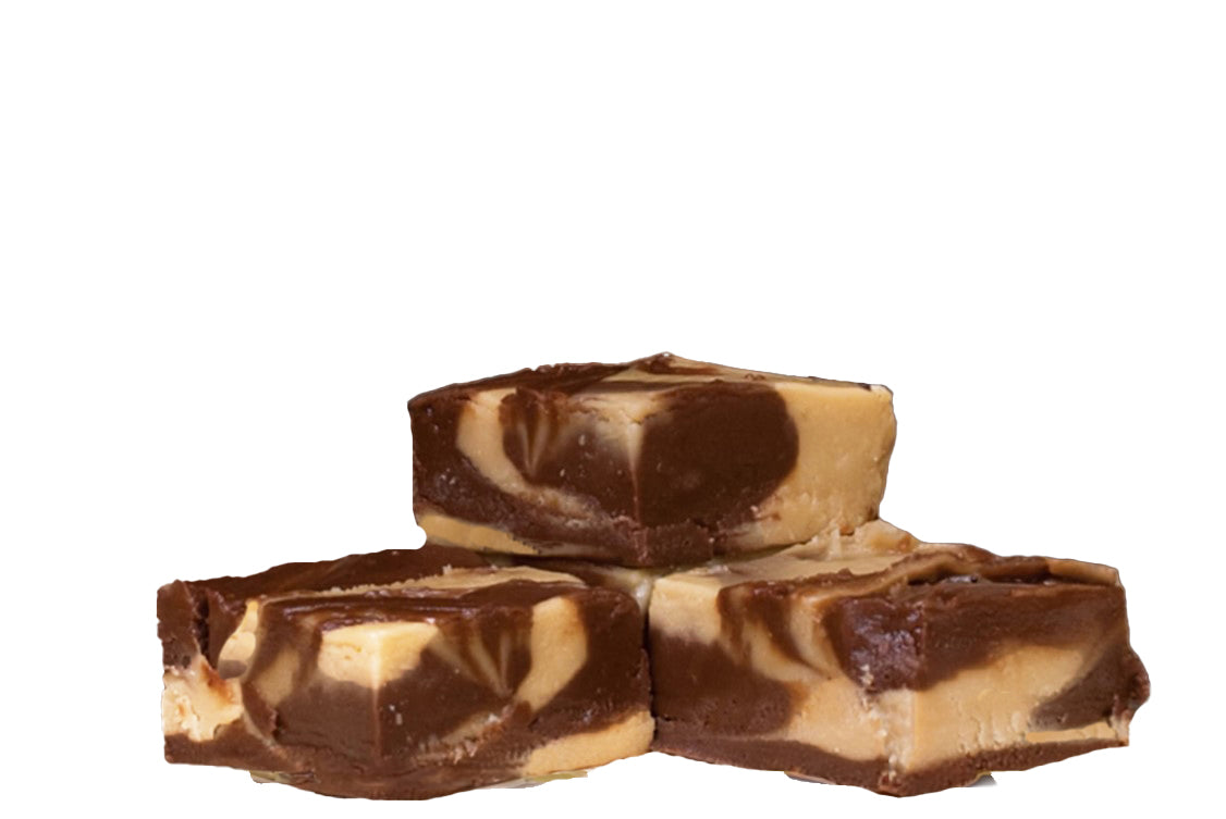 Chocolate Cappuccino Fudge - 6lb Bulk Fudge Loaf - Country Fresh Food & Confections