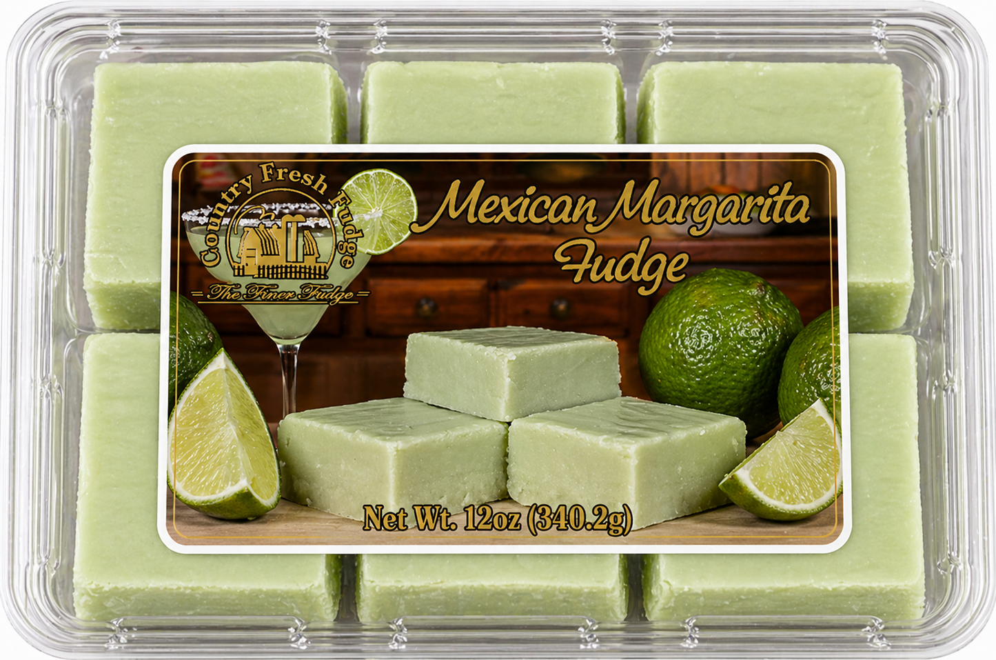 Spirit Legends Margarita Fudge (Non-Alcoholic) (Trays)