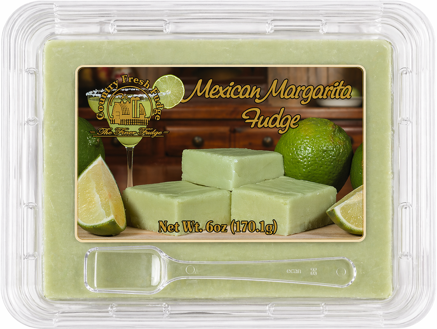Spirit Legends Margarita Fudge (Non-Alcoholic) (Trays)