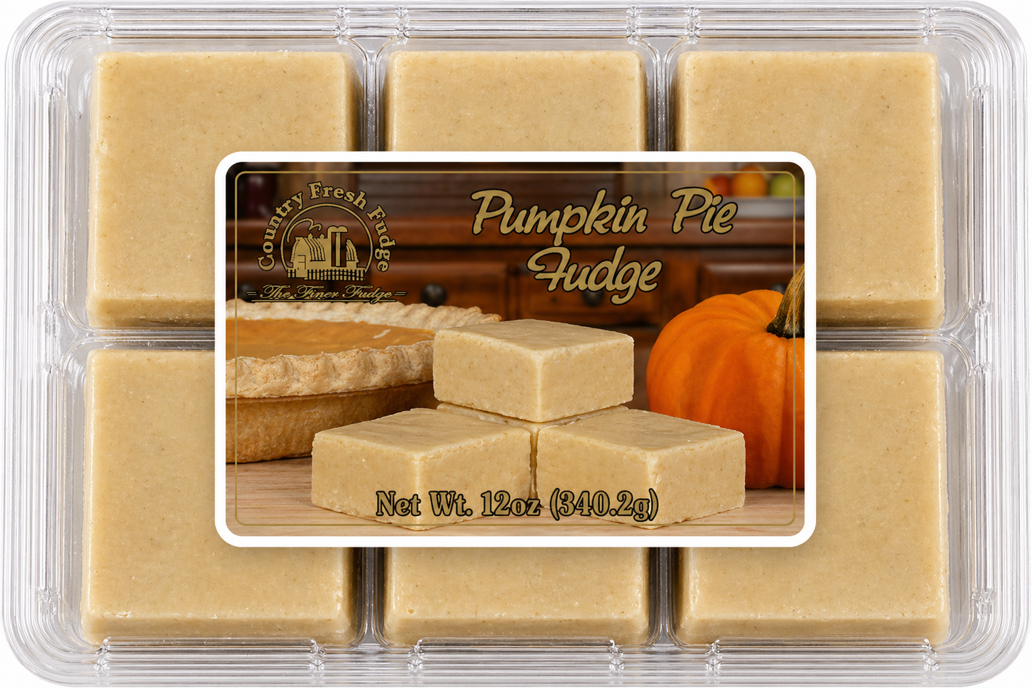Pumpkin Pie Fudge  (Trays)