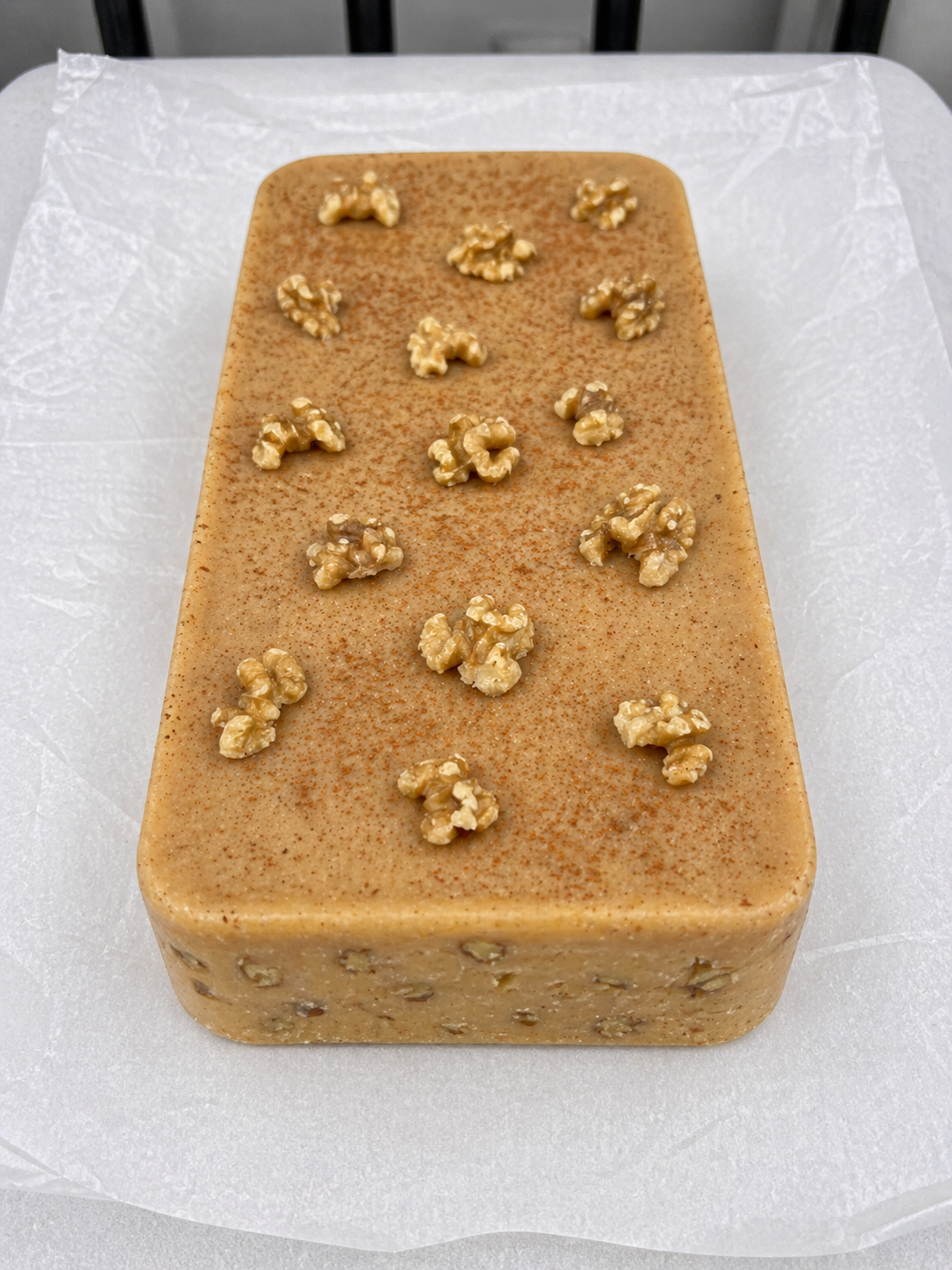 Pumpkin Pie Walnut Fudge - 6lb Bulk Fudge Loaf